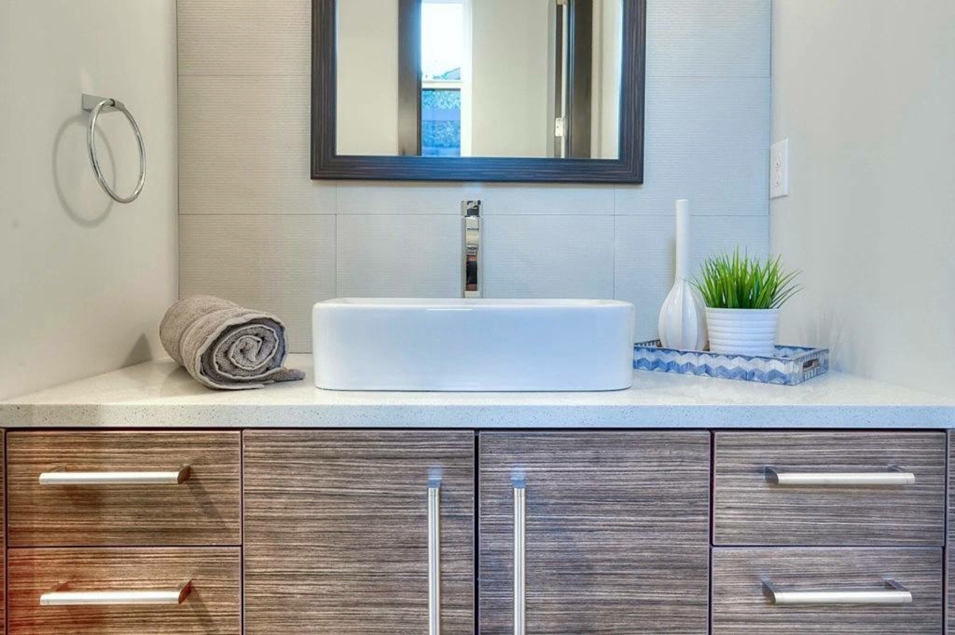 Bathroom remodel by RM Construction and Design